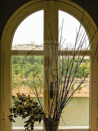 A window with a view.
