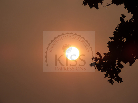Smokey sunset - IMG_9773